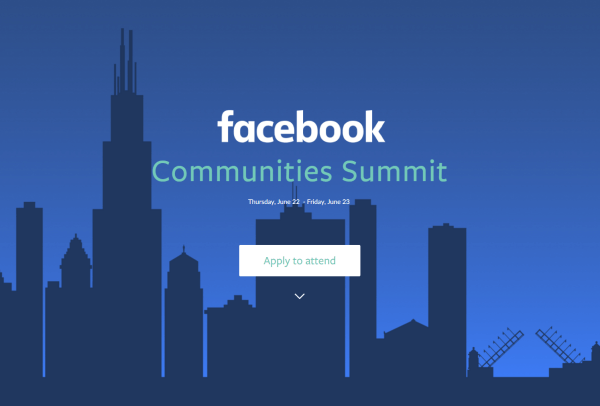Facebook će biti domaćin prvog summita Facebook zajednica 22. i 23. lipnja u Chicagu.
