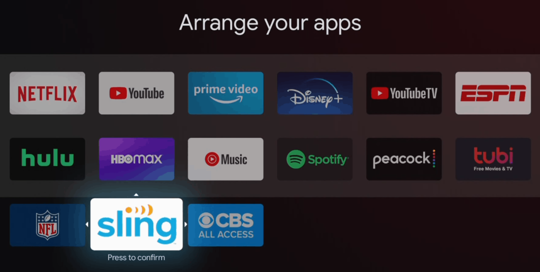 Preuredite aplikacije na Chromecastu pomoću početnog zaslona Google TV-a