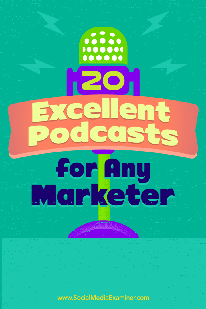 20 izvrsnih podcastova za bilo kojeg trgovca, Ray Edwards na društvenim mrežama Examiner.