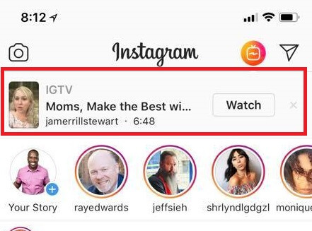 Instagram dodaje obavijesti za IGTV videozapise.