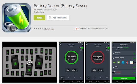 baterija doktor app