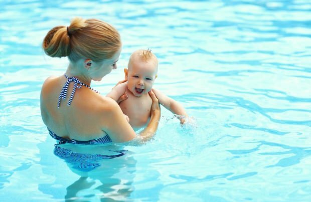 Kada bebe mogu ući u bazen?