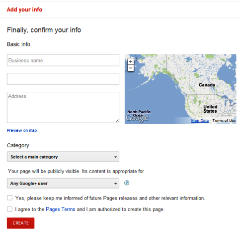 Google+ stranice - lokalna poduzeća i mjesta