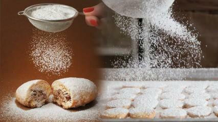 Što je šećerna glazura i koji je sastojak šećerna glazura? Upotreba šećera u prahu