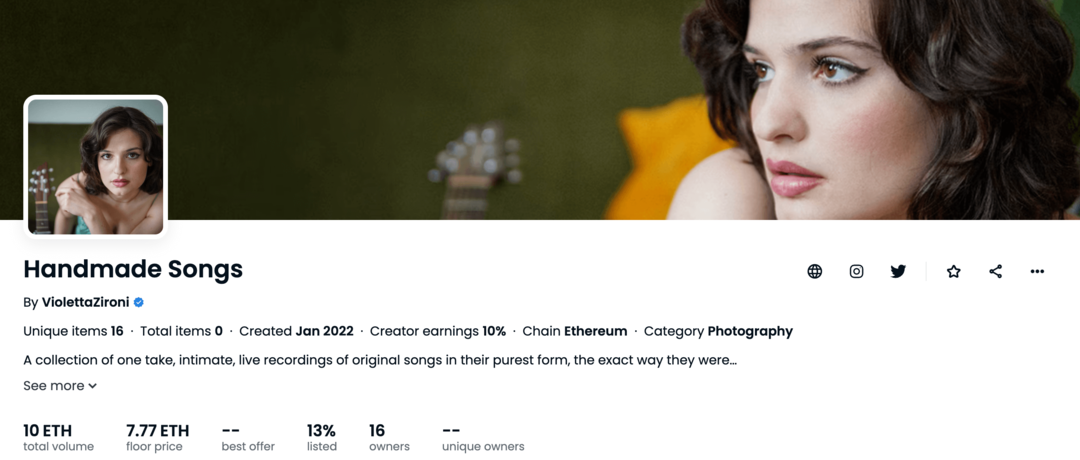 Glazba i NFT-ovi: strategija pokretanja Violette Zironi: Social Media Examiner