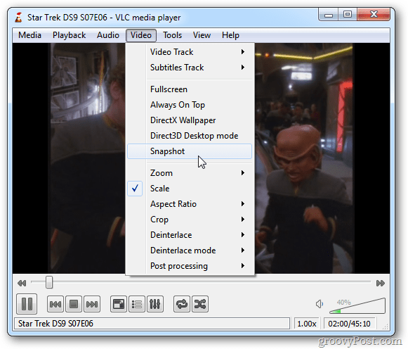 VLC snimak