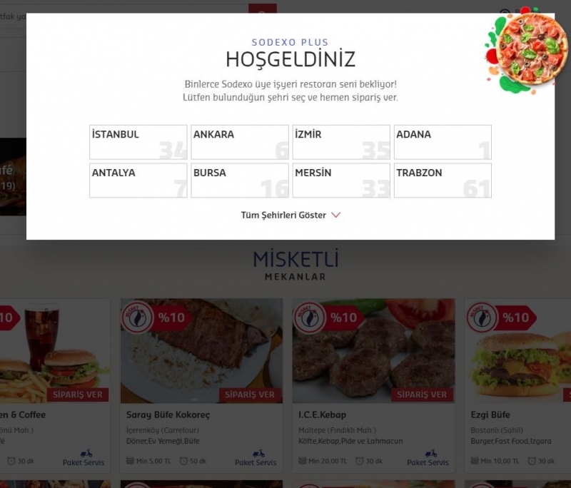 Web lokacije na kojima se hrana može naručiti putem interneta