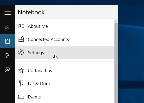 Cortana prijenosno računalo Windows 10