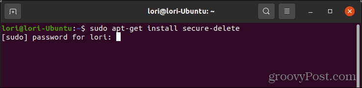 Instalirajte secure-delete u Linux
