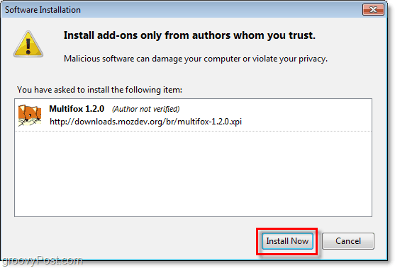 instaliraj sada Firefox multifox ekstenzije