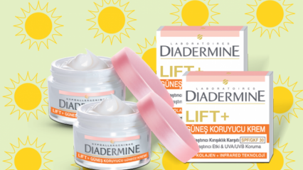 Kako koristiti Diadermine Lift? Oni koji koriste Diadermine Lift + krema za sunčanje Spf 30 krema