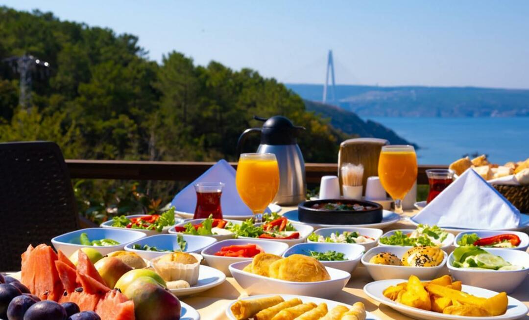 Gdje su najbolja mjesta za doručak u Istanbulu? Gdje doručkovati u Istanbulu?