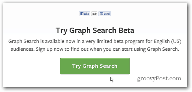Prijavite se za novu Beta pretraživačku grafiku na Facebooku