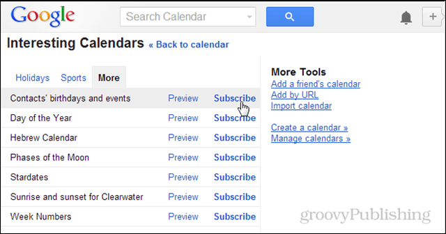 Kako kopirati rođendane kontakta u svoj Google kalendar
