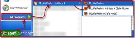 Otvaranje Firefoxa