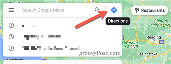 Pokrenite upute u Google kartama