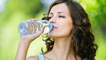 Šteta za piće manje vode