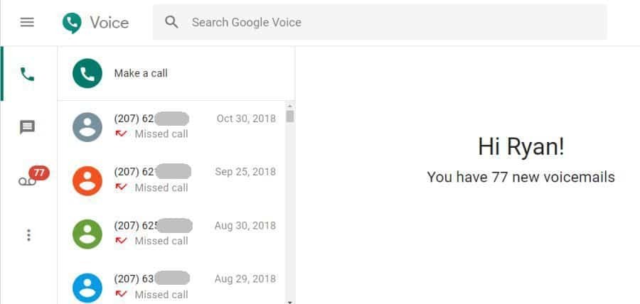 google glasovni pozivi
