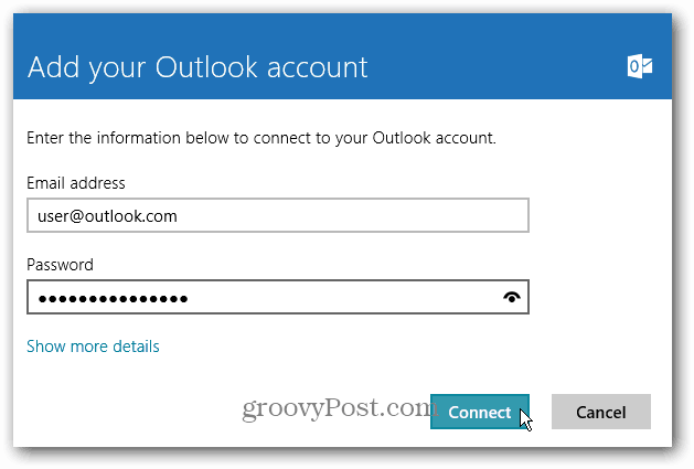 Kako koristiti POP e-poštu sa sustavom Windows 8 Mail pomoću Outlook.com