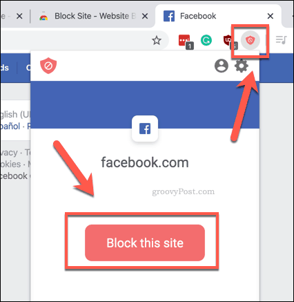 Brzo blokiranje web lokacije pomoću BlockSite u Chromeu