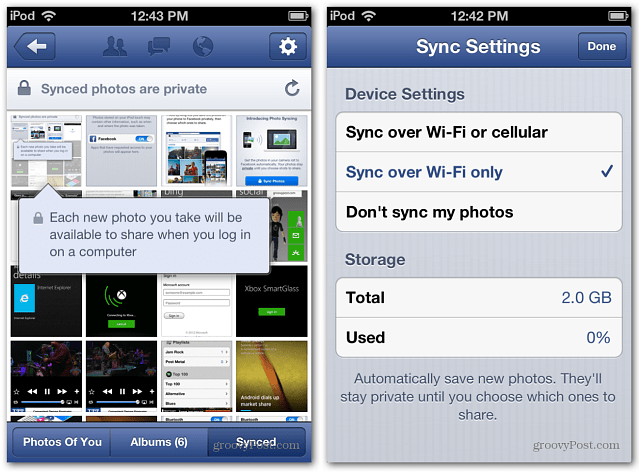 Kako koristiti Facebook Photo Sync na Androidu i iOS-u