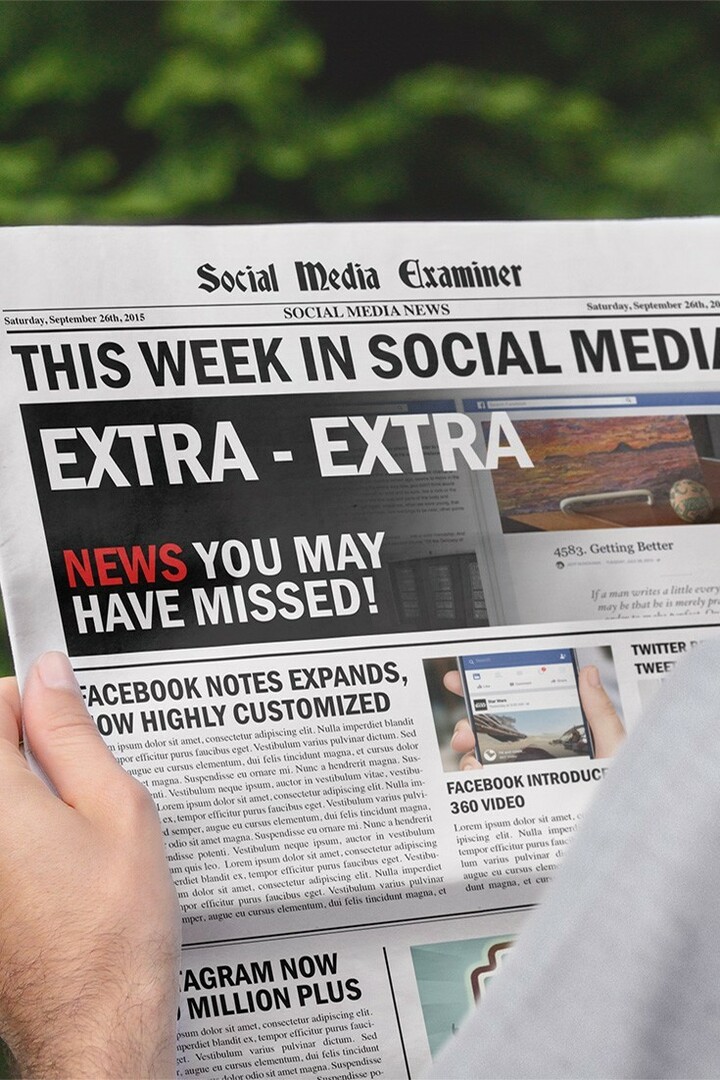 Poboljšanja na Facebooku: Ovaj tjedan na društvenim mrežama: Ispitivač društvenih medija