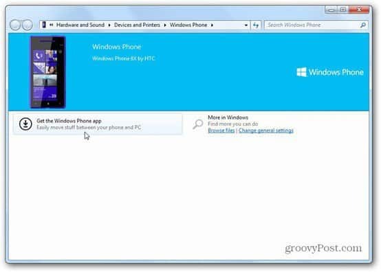 Windows Phone 8 prompt za instaliranje softvera