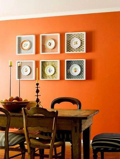 Upotreba narančaste boje u uređenju doma 