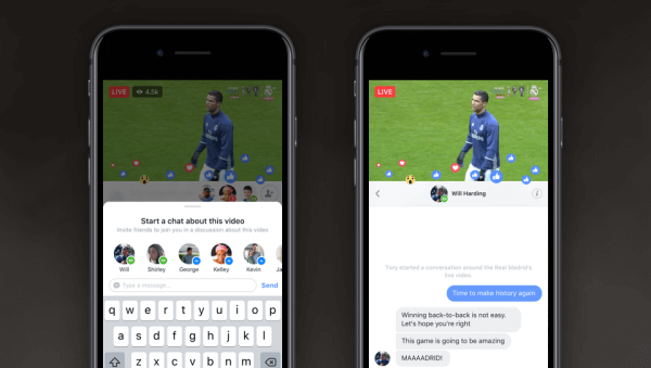Facebook je predstavio Live Chat s prijateljima i Live With, dvije nove značajke koje olakšavaju razmjenu iskustava i povezivanje u stvarnom vremenu sa svojim prijateljima na Liveu. 