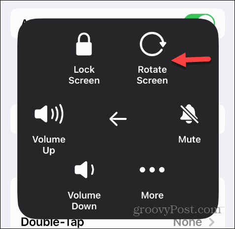 Onemogućite rotaciju zaslona na iPhoneu