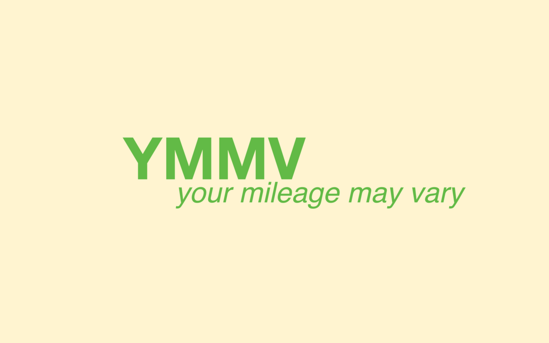 Što znači "YMMV" i kako ga koristiti?