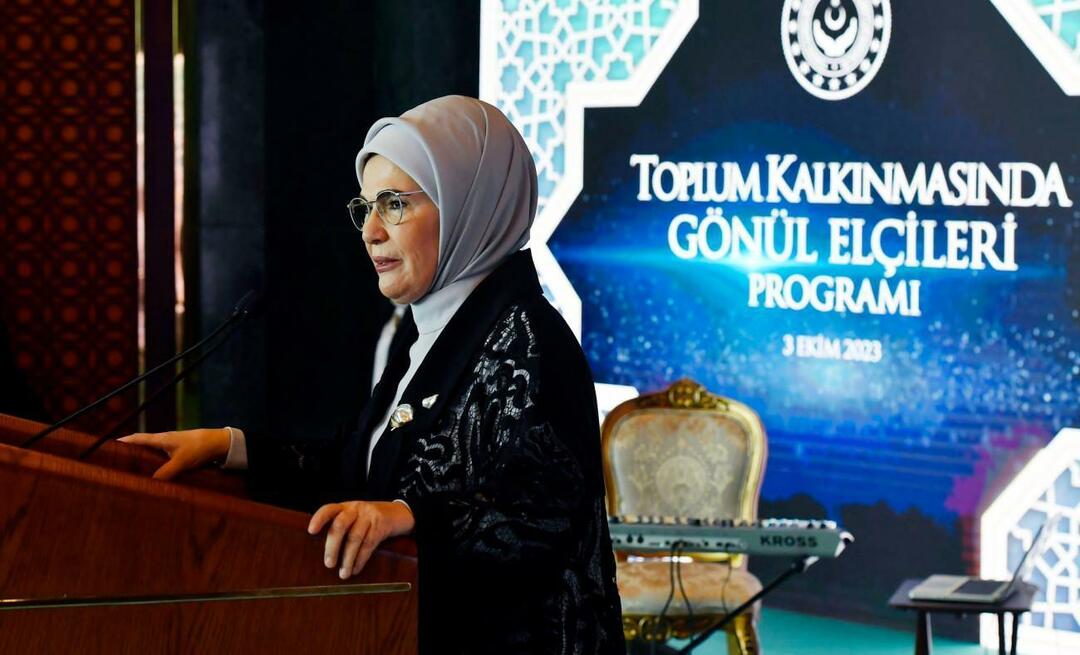 Emine Erdoğan je u Programu ambasadora volontera u razvoju zajednice!