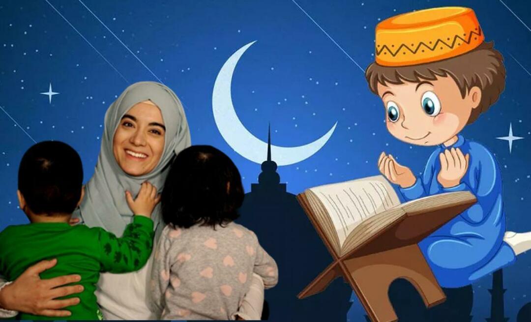 Kako djeci prenijeti ljubav prema ramazanu? 3 savjeta kako djeci prenijeti ljubav prema ramazanu...