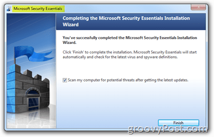 Instalirajte Microsoft Security Essentials