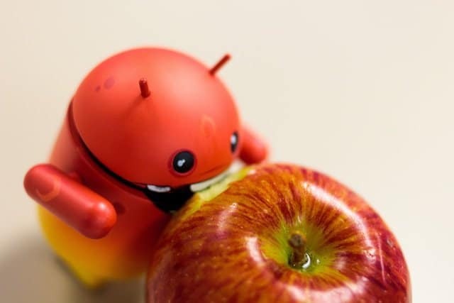 Android jede Apple