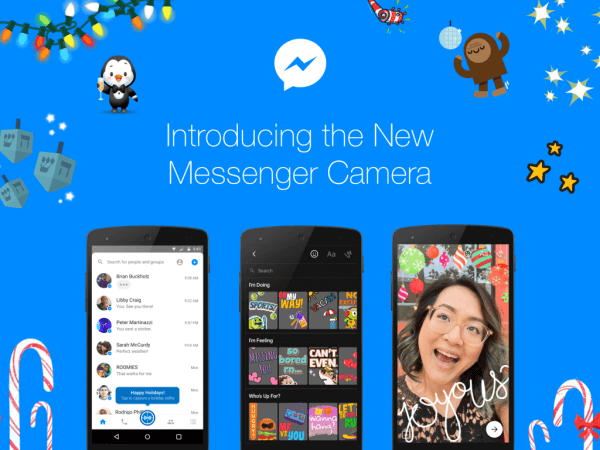 Facebook je najavio globalno lansiranje nove moćne nativne kamere u Messengeru.