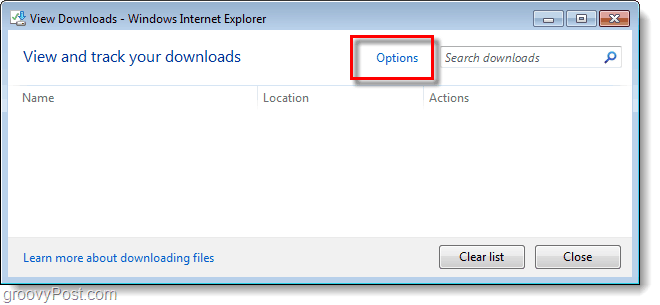 Kako promijeniti zadani Internet Explorer 9 Preuzmite mapu