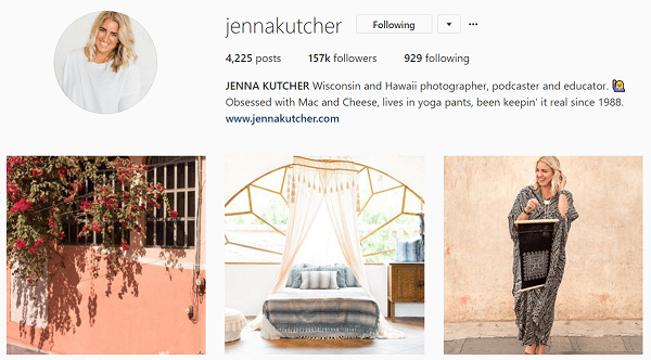 Jenna o svom feedu na Instagramu razmišlja kao o časopisu.