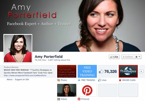 facebook stranica amy porterfield