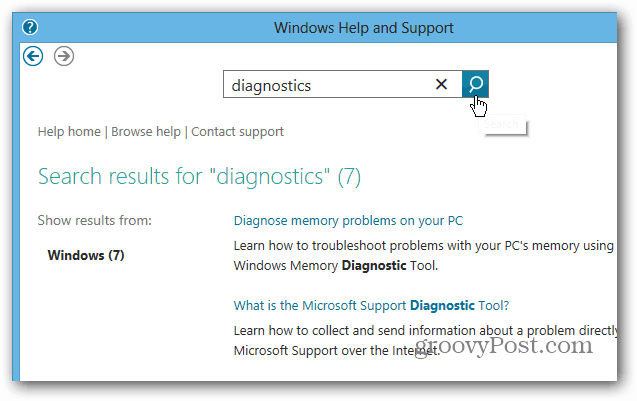 Kako pristupiti pomoći i podršci za sustav Windows 8