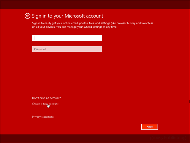 Instalirajte Windows 8.1 samo sa lokalnim računom