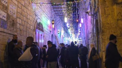 Jeruzalemske ulice sjajne su u Ramazanu