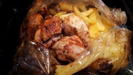 Kako napraviti piletinu u vrećici pećnice? Praktična pileća večera