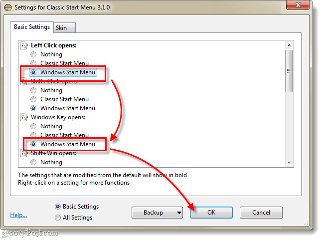 Kako prebaciti gumb s gornje verzije sustava Windows u sustav Windows 7