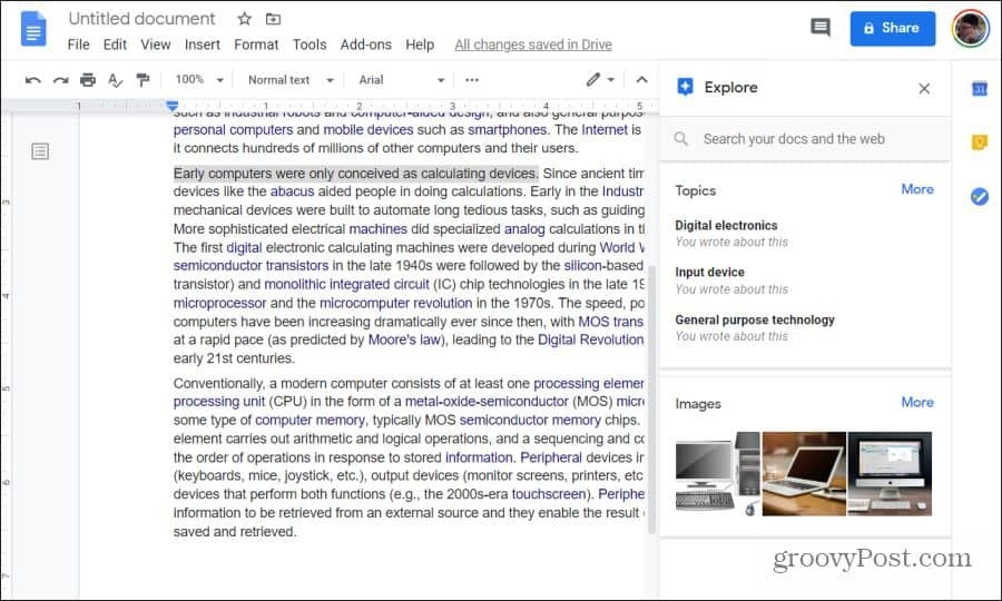 pomoću usluge Google istraživati