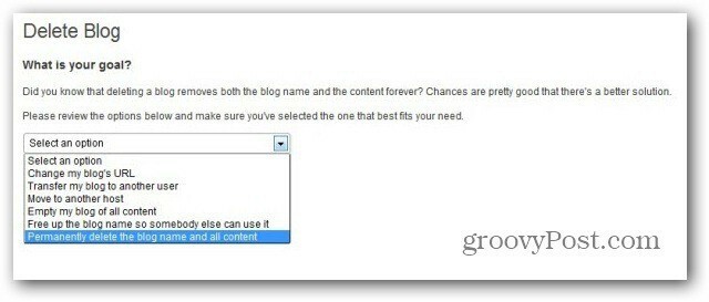 Kako izbrisati blog Wordpress.com ili učiniti privatnim