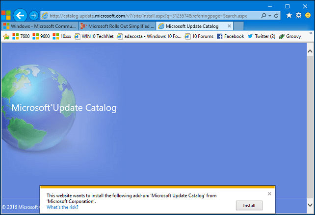 sigurnosna kopija Windows Update 1