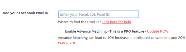 Zalijepite svoj ID piksela s Facebooka u dodatak PixelYourSite.