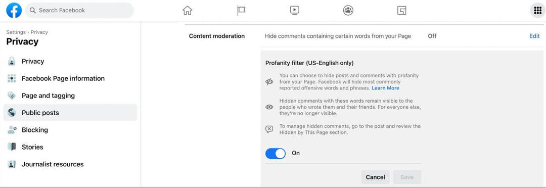 kako-moderirati-razgovore-na-facebook-stranici-komentare-za-kljucne-rijeci-javne-postove-profanity-filter-content-moderation-step-10