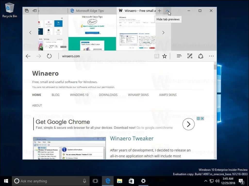 Edge Windows 10 Creators Update 1703 Microsoft